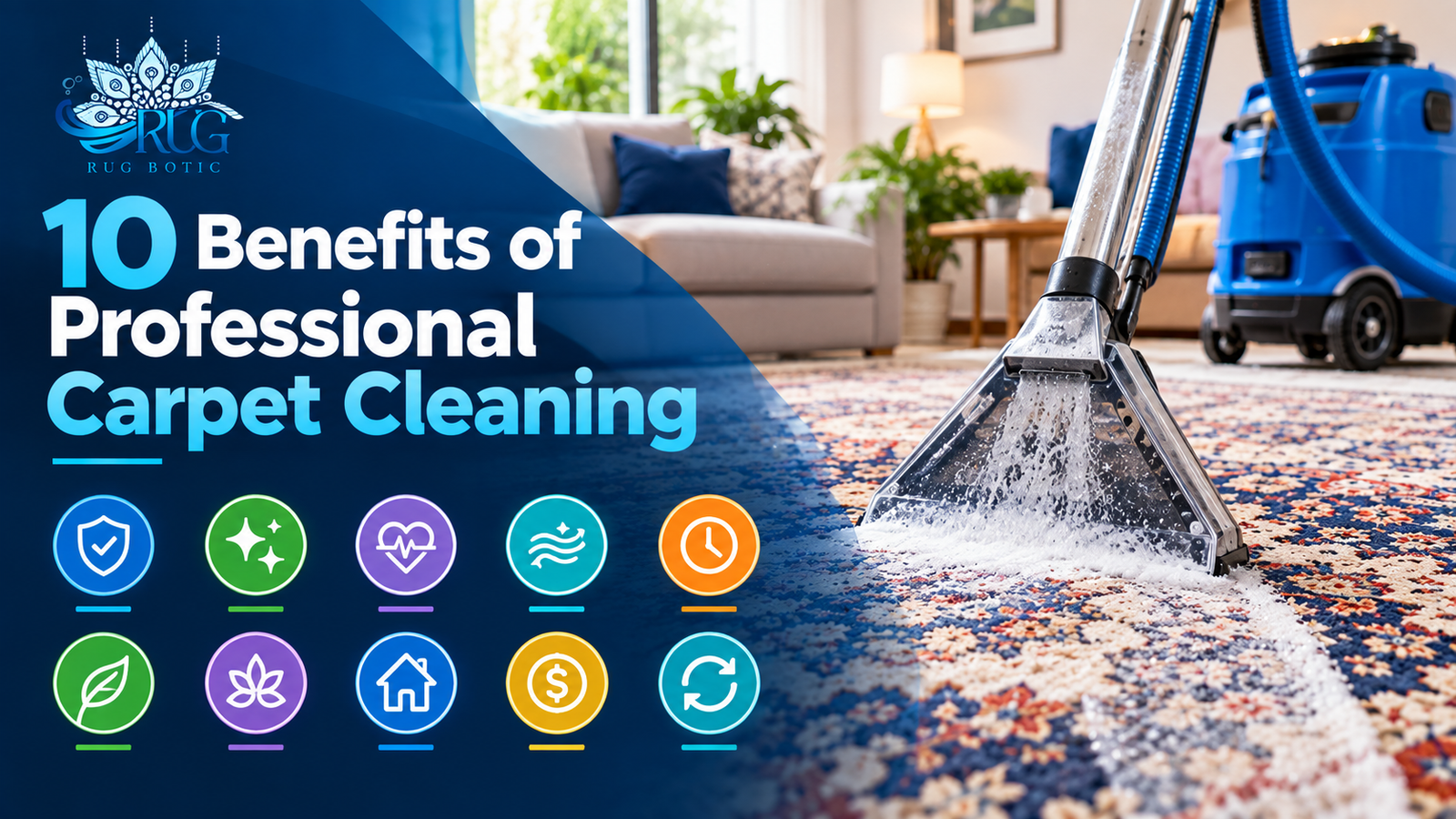 10 Benefits of Professional Carpet Cleaning