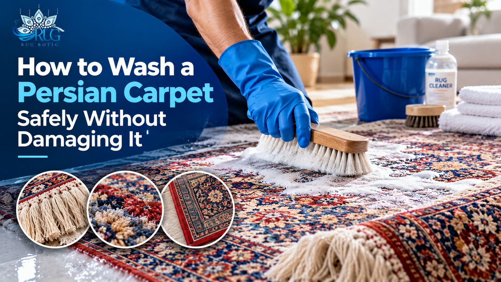 How to Wash a Persian Carpet? Safely Without Damaging It